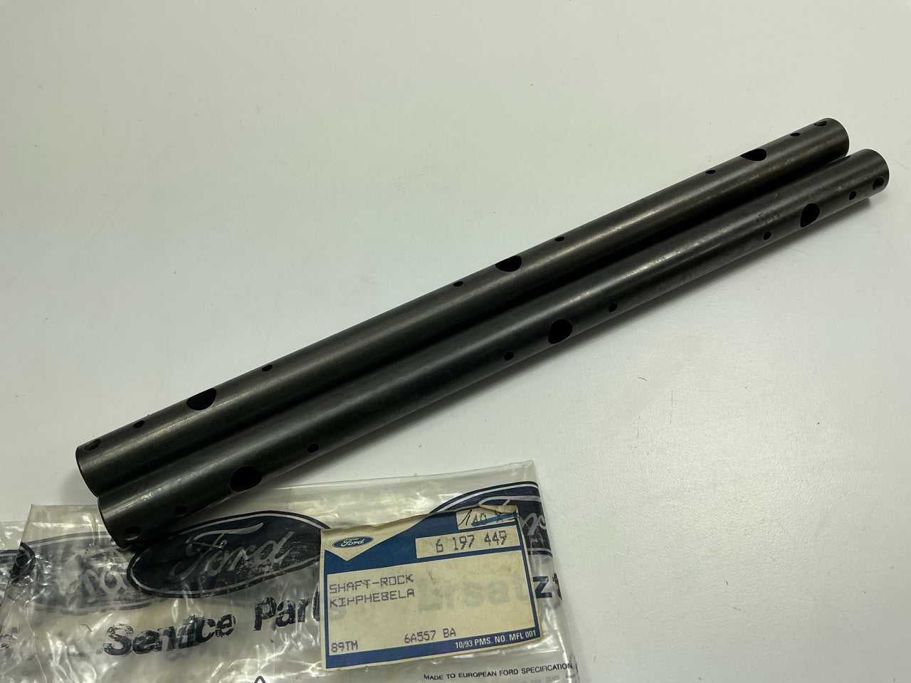 (2) NEW - OEM Ford 89TM-6A557-BA Engine Rocker Arm Shaft 1983-1992 2.8L 2.9L-V6