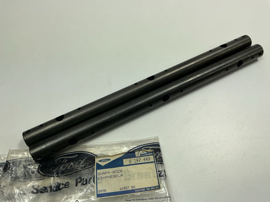 (2) NEW - OEM Ford 89TM-6A557-BA Engine Rocker Arm Shaft 1983-1992 2.8L 2.9L-V6