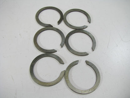 (6) NOS Ford 8L-7064-A 3 Speed Output Snap Rings 1964-1966 Mustang