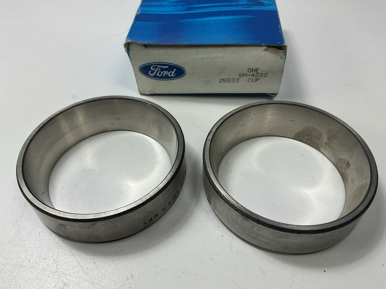 (2) Ford 8M-4222 Front Dana 44 Axle Differential Bearing Race Cup Timken 25523