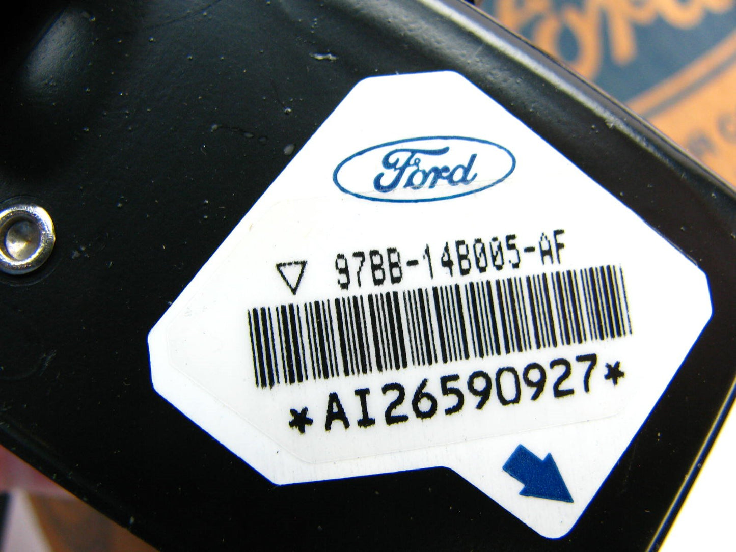 NEW GENUINE OEM Ford 97BZ-14B004-AB SRS Crash Sensor FRONT LEFT