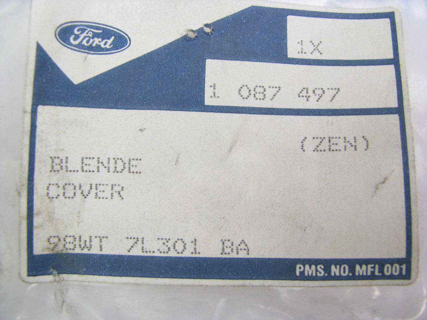 NEW GENUINE OEM Ford 98WT-7L301-BA Manual Transmission Cover 1998-2005 Focus