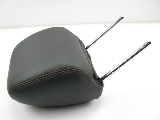 NEW Front Left Drivers Headrest - Perforated Leather Charcoal / Red 2010 Fusion