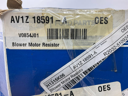 NEW - OEM Ford AV1Z-18591-A HVAC Blower Motor Resistor