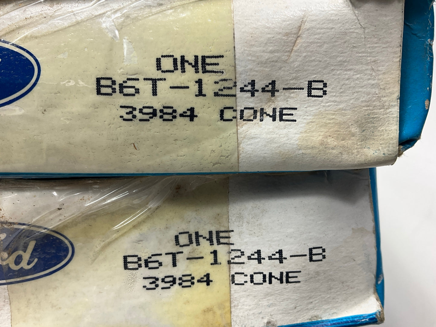 (2) NEW OEM Ford B6T-1244-B Differential Carrier Wheel Bearing - Timken 3984