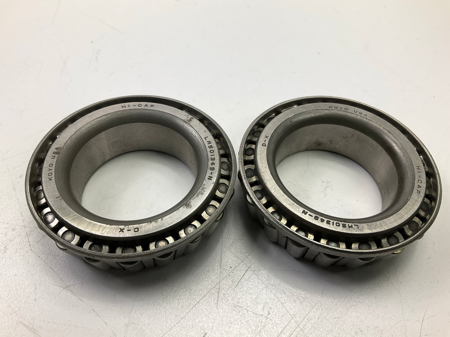 (2) OEM Ford B7A-4221-A Cone Bearing Ford 9 Inch 8 Inch Differential LM501349-N