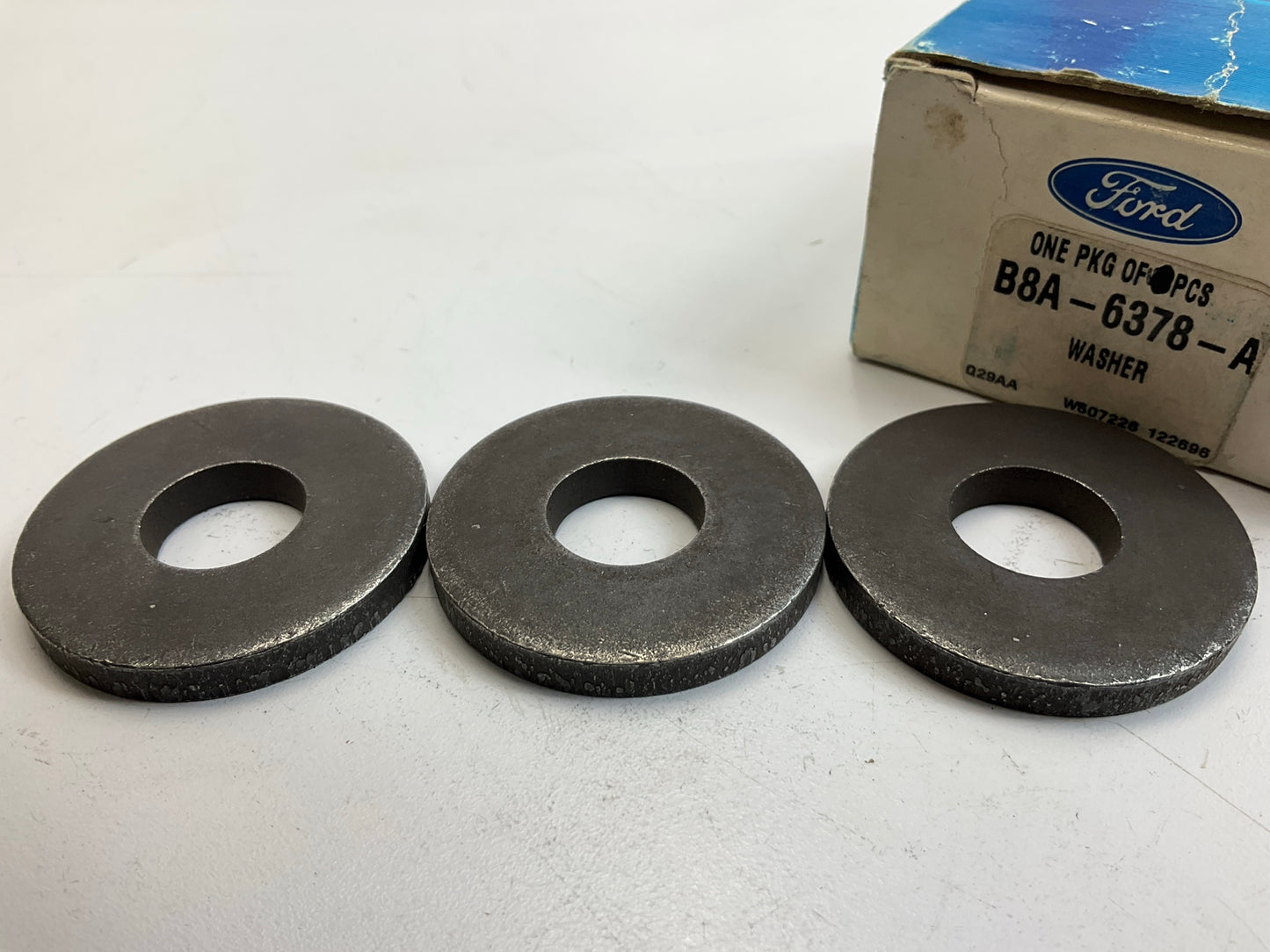 (3) Ford B8A-6378-A Crankshaft Pulley Washer - FE Series, 289 302 351W, BBF 460