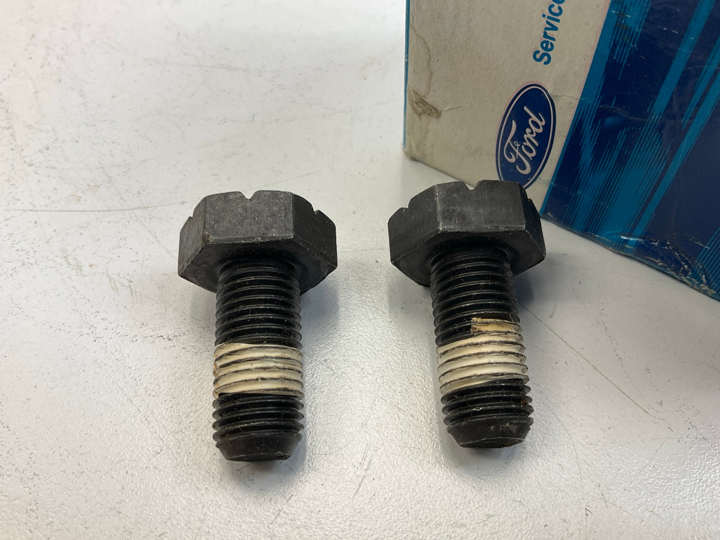 (2) NEW - OEM Ford B8AZ-6379-A Clutch Flywheel Bolt