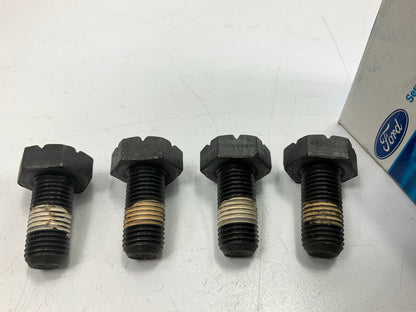 (4) NEW - OEM Ford B8AZ-6379-A Clutch Flywheel Bolt