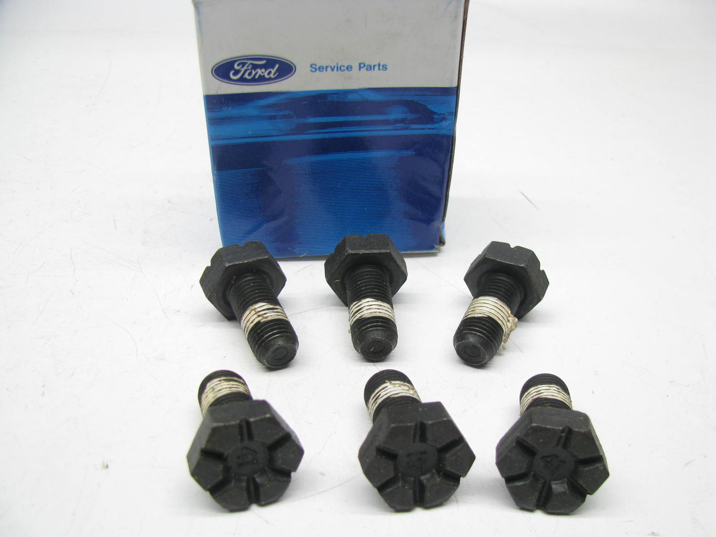 (6) NEW - OEM Ford B8AZ-6379-A Clutch Flywheel / Flexplate Bolt