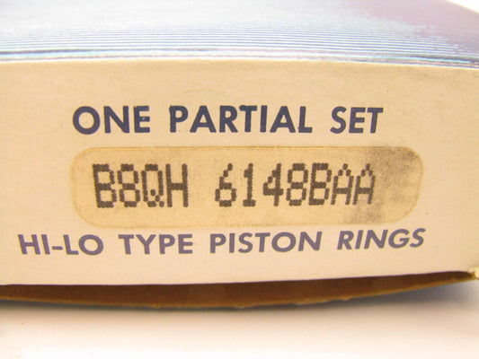 NEW - OEM Ford B8QH-6148-BAA Partial Piston Rings Set - Standard 1958-75 477 534