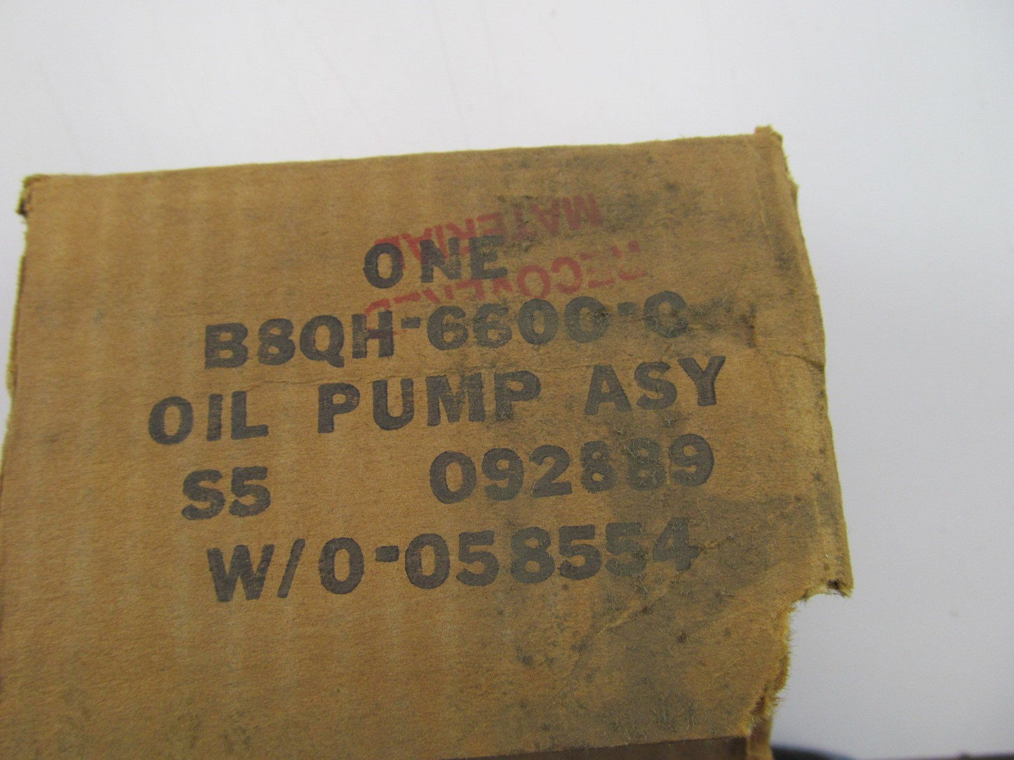 NEW GENUINE OEM 1958-1981 Ford Truck Oil Pump 401 475 477 534  B8QH-6600-C
