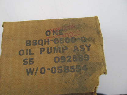 NEW GENUINE OEM 1958-1981 Ford Truck Oil Pump 401 475 477 534  B8QH-6600-C