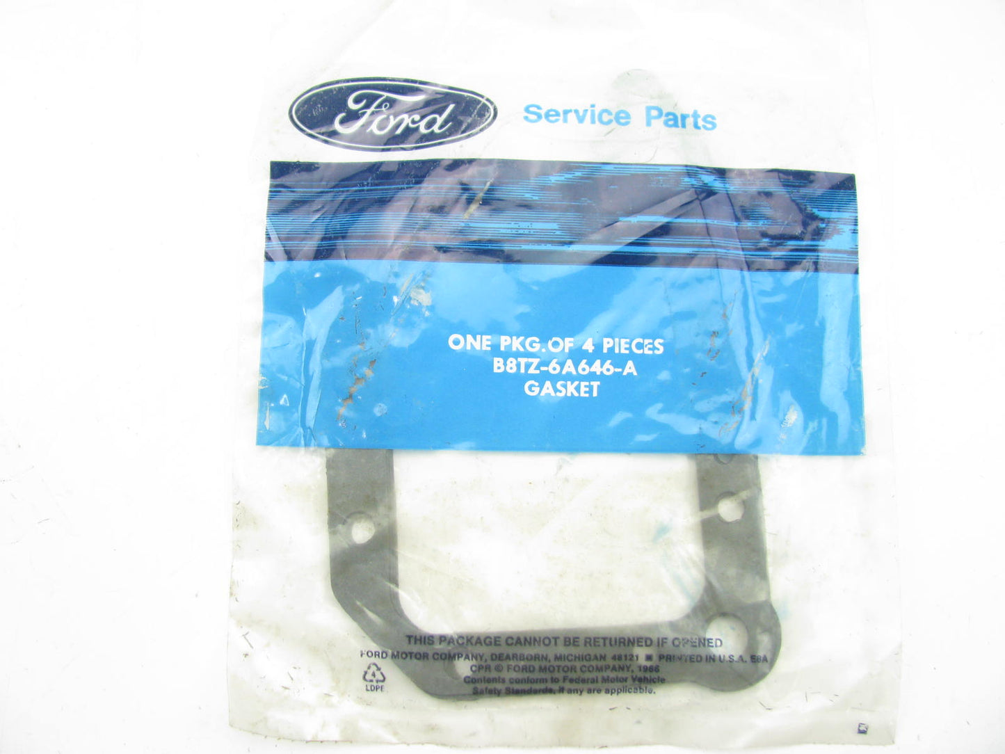 (4) Ford B8TZ-6A646-A Engine Crankcase Oil Cooler Gasket 1958-81 401 475 477 534