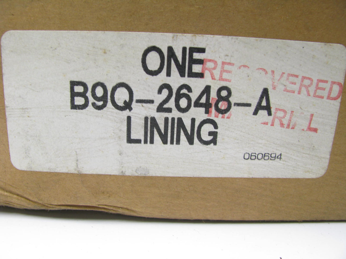 NEW - OEM Ford B9Q-2648-A Parking Brake Brake Shoes - 9'' X 3'' Internal