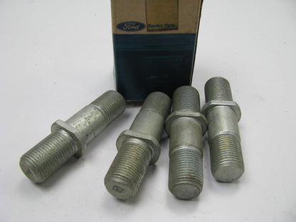 (4) NOS - OEM Ford BB-1119 LH Wheel Lug Studs 1932-1937 Trucks 3/4''-16 Thread