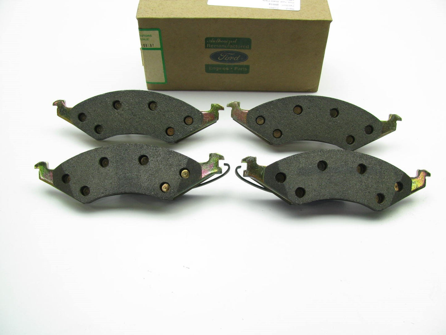 OEM Motorcraft BR14 Front Disc Brake Pads Ford # XU2Z-2V001-LA.