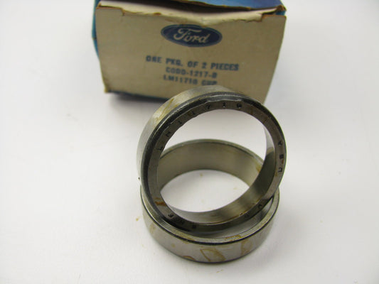 (2) NEW - OEM Ford C0DD-1217-B Wheel Bearing Race Cup - Front Outer