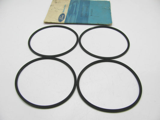 (4) NEW - OEM Ford C1AZ-7C051-A Trans Outer Rear Clutch Piston Seal 1957-1961 FM