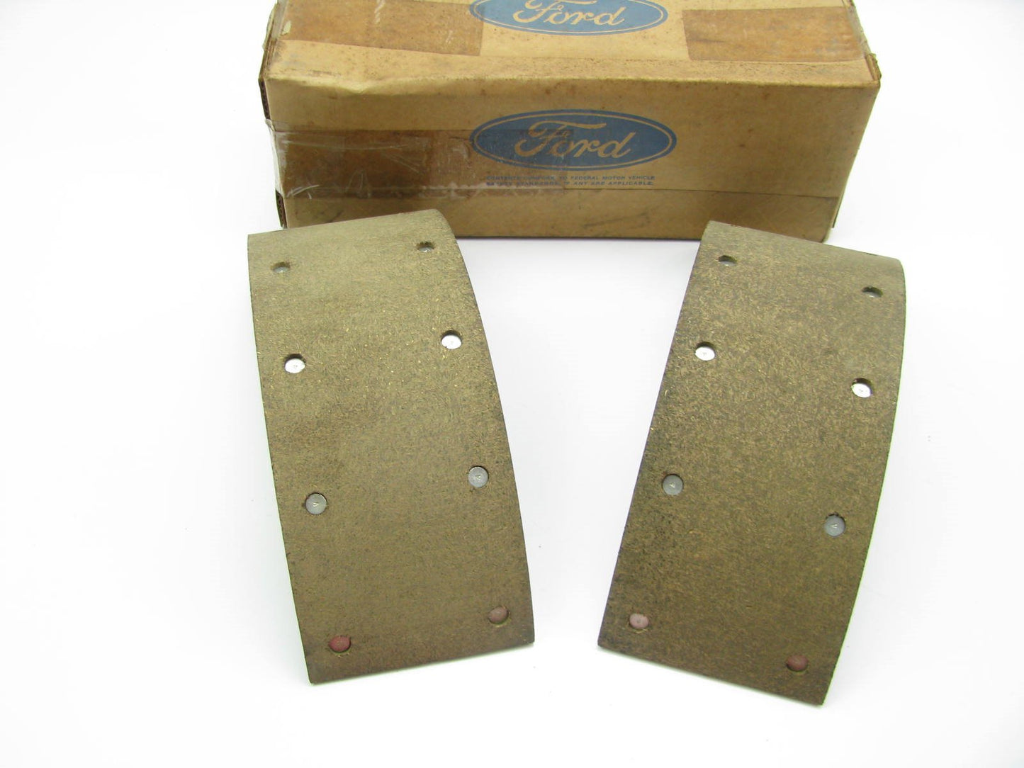 NEW - OEM Ford C1TZ-2620-A Parking Brake Lining - 12'' X 4'' Brakes