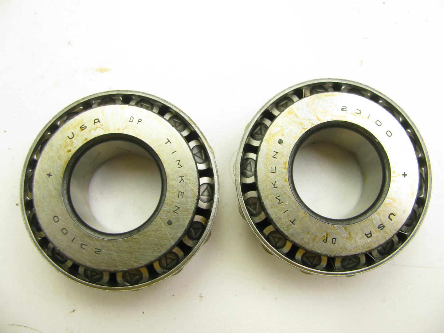 (2) NEW OEM Ford C1TZ-3123-A Front Steering Knuckle Bearing TIMKEN 23100