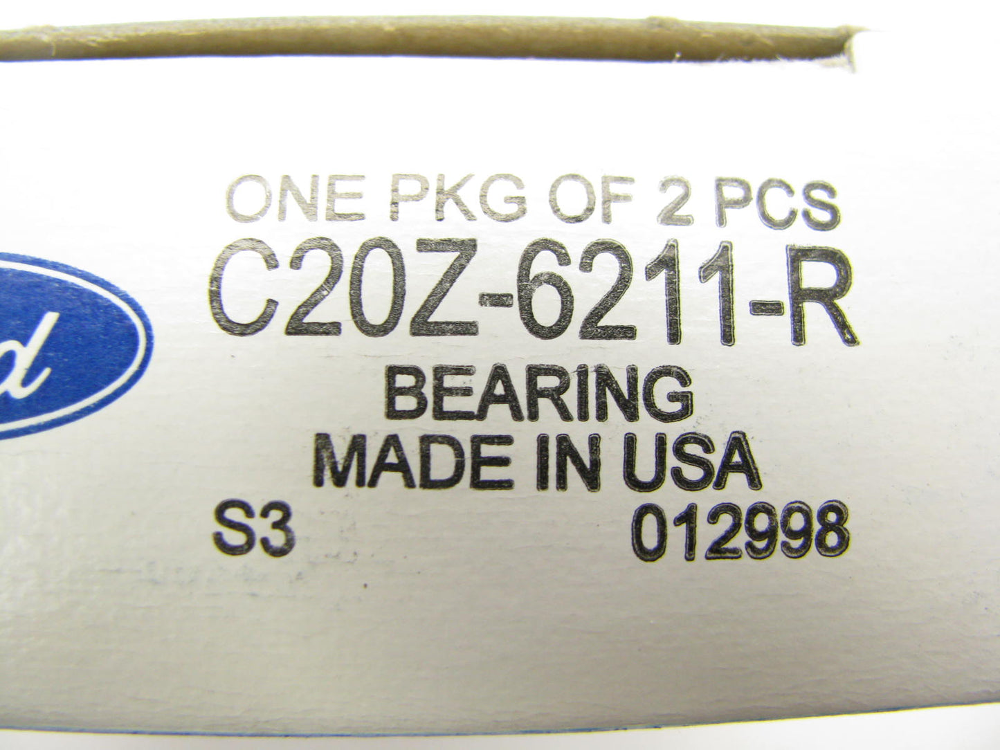 (8) Ford C2OZ-6211-R Connecting Rod Bearings - Standard 1965-1972 260 289 302 V8