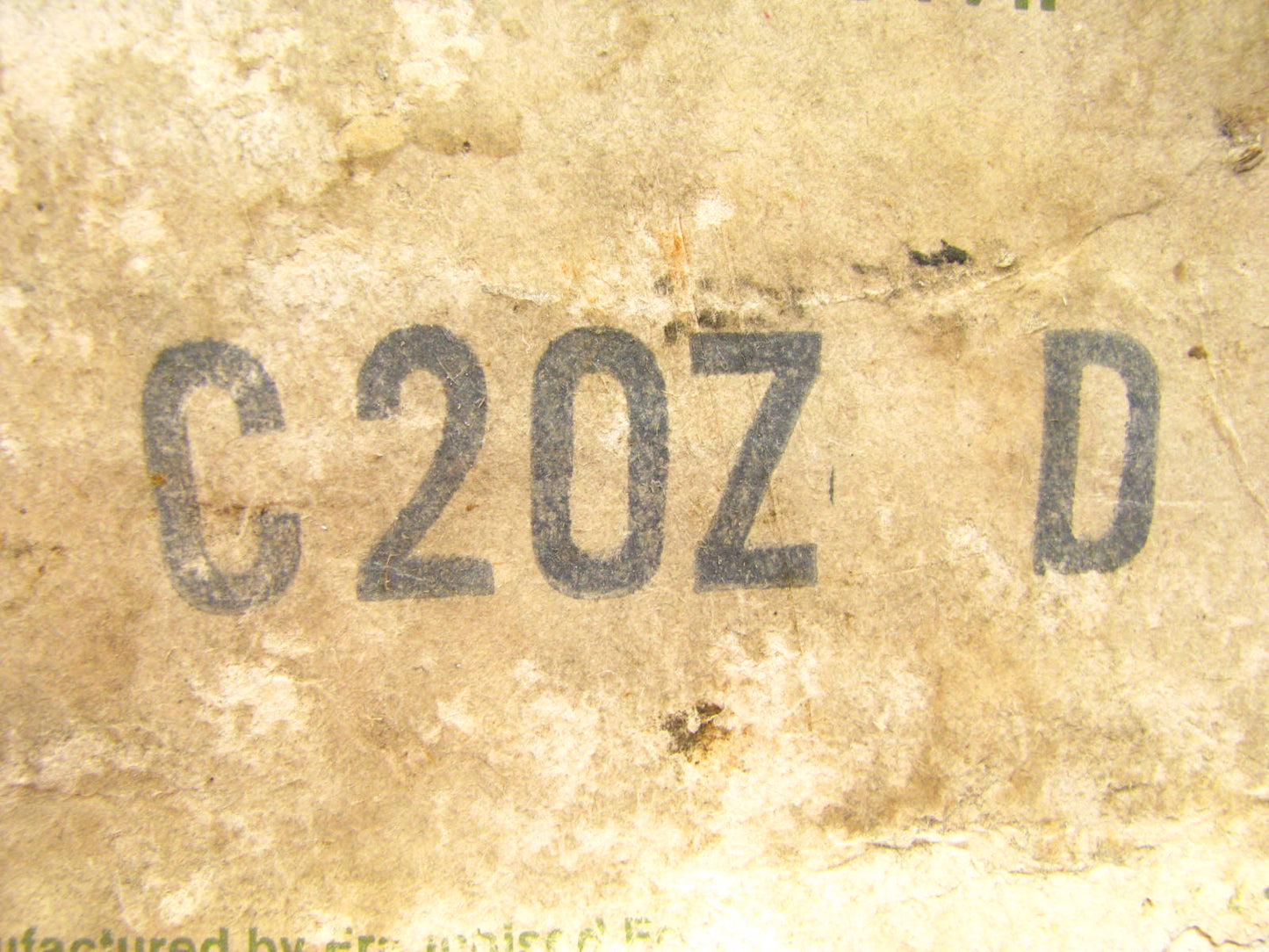REBUILDABLE CORE - C2OZ-9350-D Mechanical Fuel Pump 1962-1963 170 200-L6