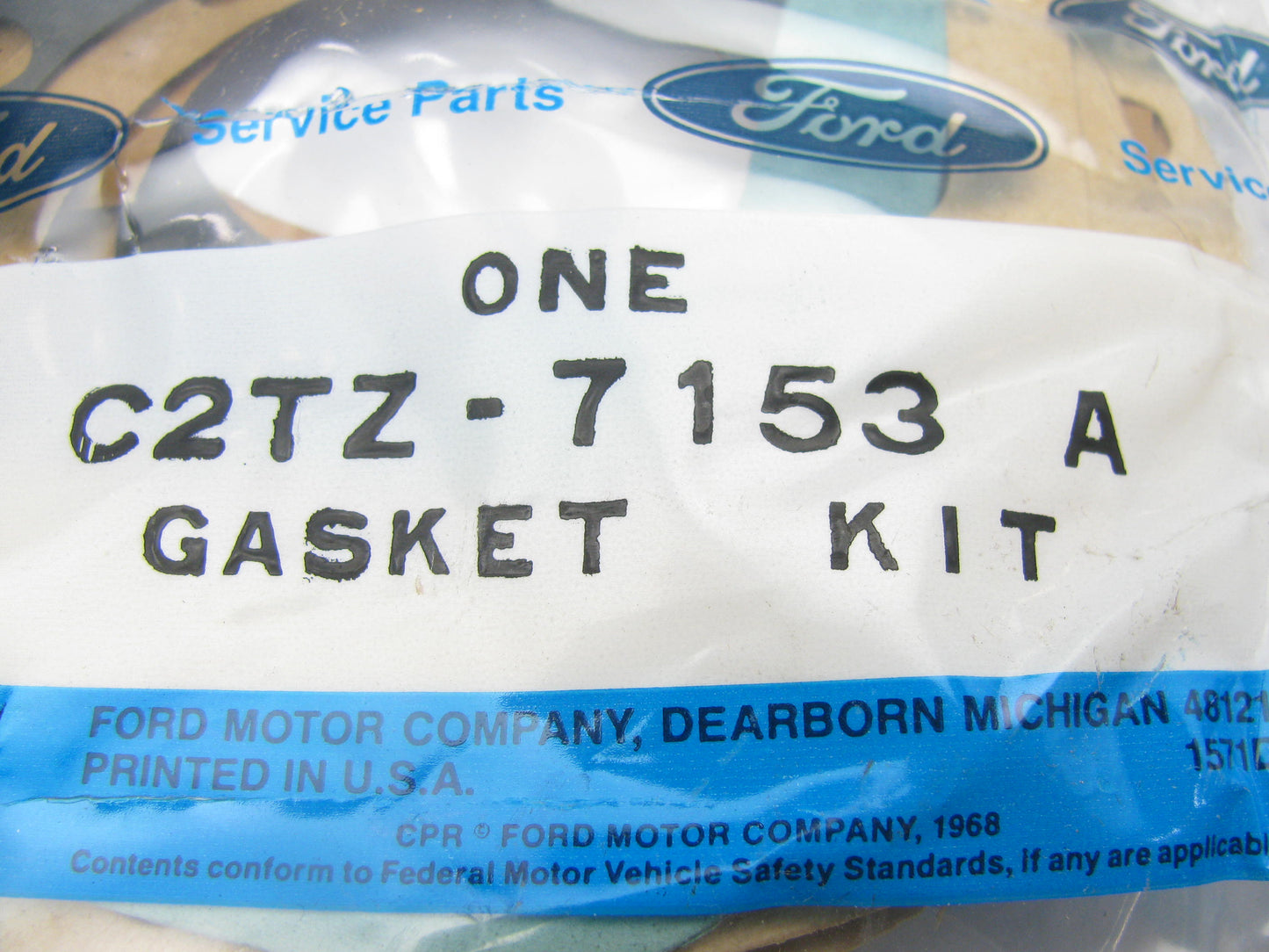 Ford C2TZ-7153-A Manual Transmission Gasket Kit For 1969-79 NP541 NP542 5-Speed