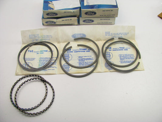 NEW GENUINE OEM 65-72 Ford 289 302 351 V8 Engine Piston Ring Set C3AZ-6148-F