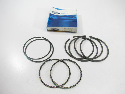 NOS - OEM Ford C3AZ-6148-G Partial Piston Rings .020'' 1968-1993 302 351-V8