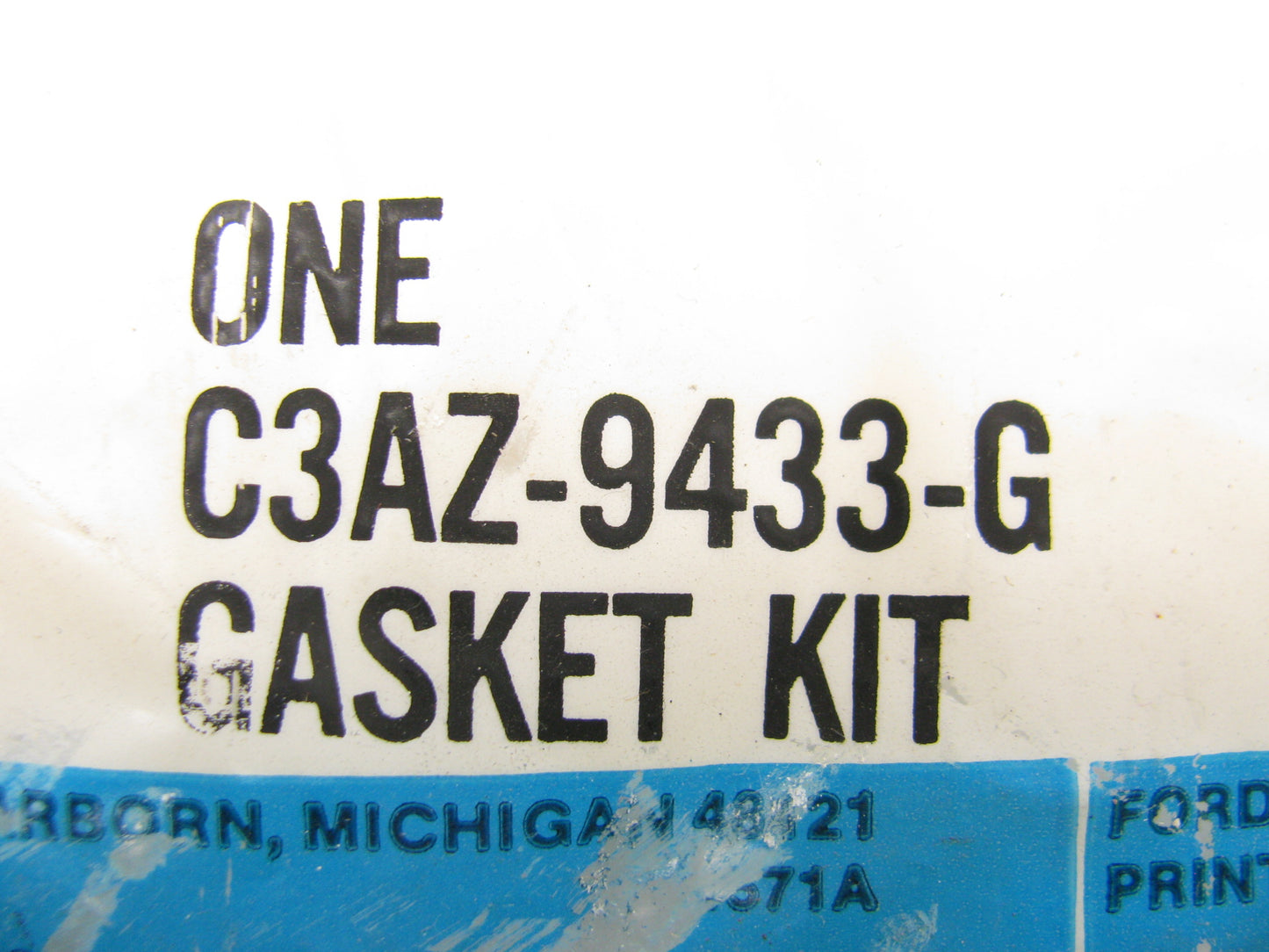 NEW - OEM Ford C3AZ-9433-G Intake Manifold Gasket Set