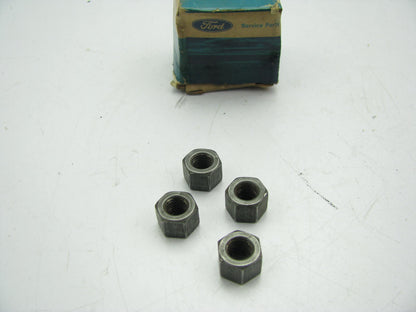 (4) NOS - OEM Ford C3DZ-6212-A Engine Connecting Rod Nut (5/16''-24 Hex)