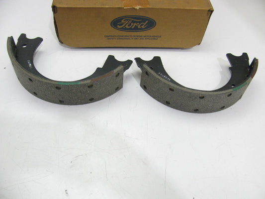 NOS OEM Ford C3TZ-2648-A 9x2'' Parking Brake Shoes - 1964-1966 F350 4-speed M/T