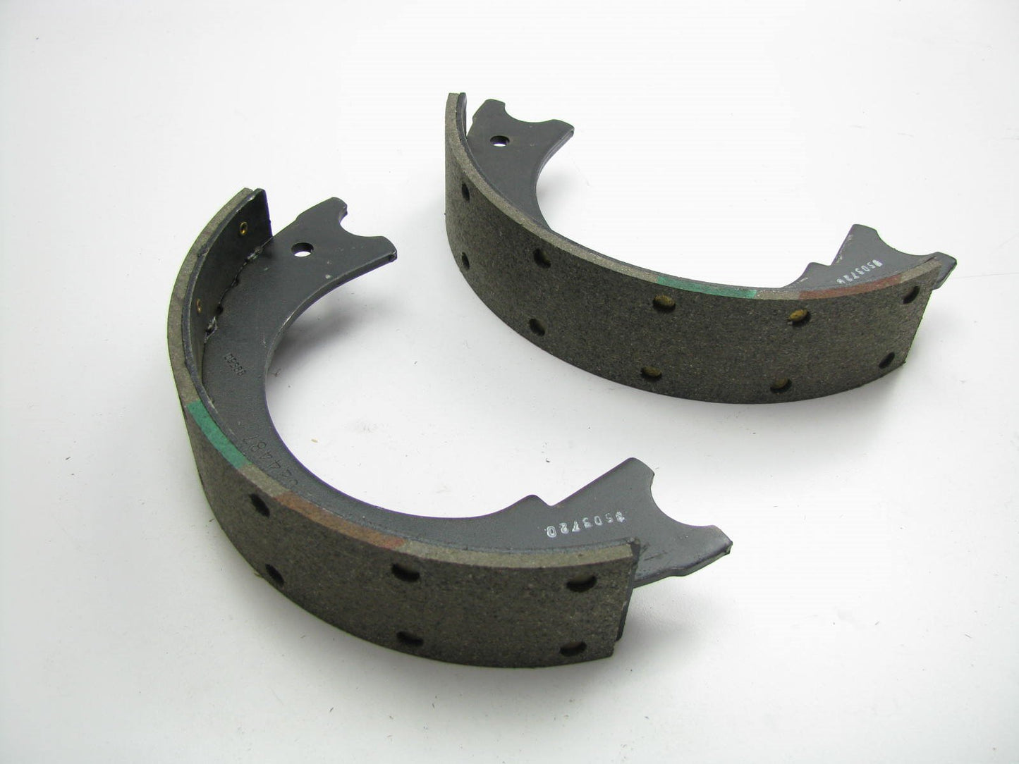 NOS OEM Ford C3TZ-2648-A 9x2'' Parking Brake Shoes - 1964-1966 F350 4-speed M/T
