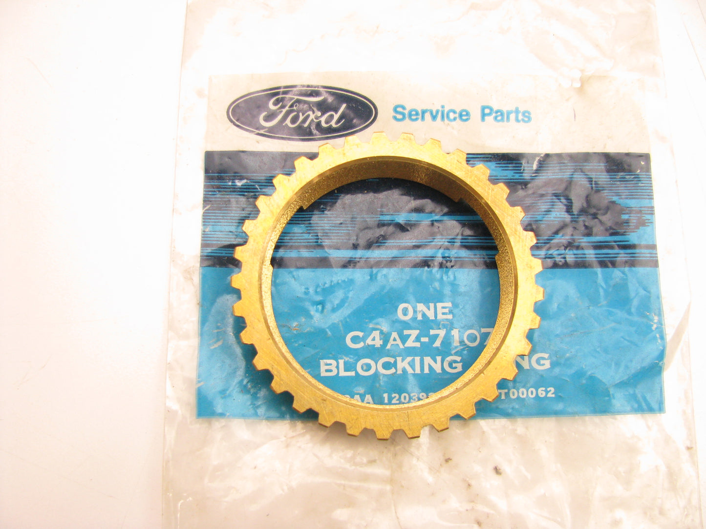 NEW - OEM Ford C4AZ-7107-C Synchronizer Blocking Ring 3 Speed Transmission 3.03