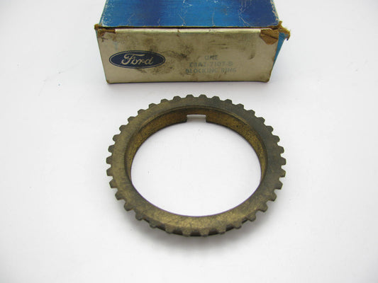 NEW - OEM Ford C4AZ-7107-D Synchronizer Blocking Ring 1965-1972 Type 3.03