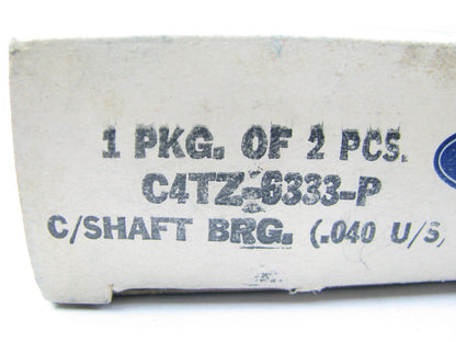 NEW - OEM Ford C4TZ-6333-P Crankshaft Main Bearing .040'' 1964-1977 330 361 391