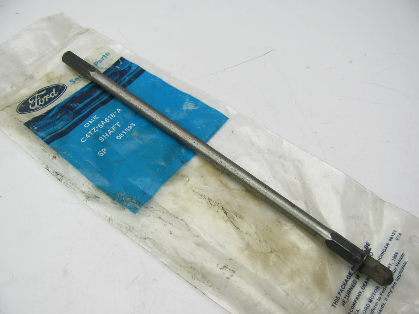 NEW - OEM Ford C4TZ-6A618-A Engine Oil Pump Intermediate Shaft 1964-1966 361 V8
