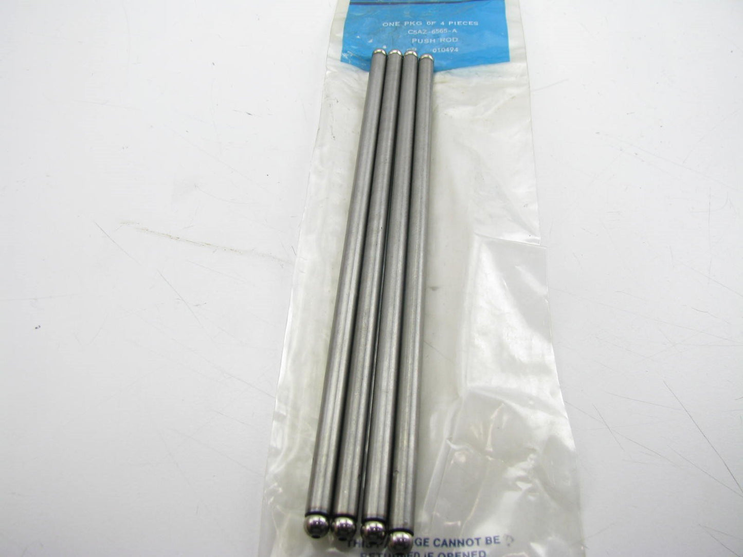 (4) NEW GENUINE OEM Ford C5AZ-6565-A Engine Push Rods 1965-1984 Ford 240 300 I6