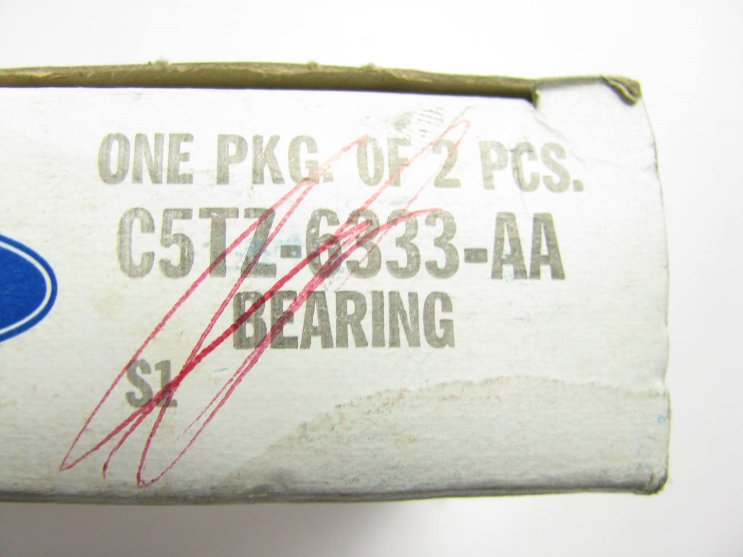 Ford C5TZ-6333-AA Lower Crankshaft Main Bearings - Standard 1969-1972 250 6 Cyl.