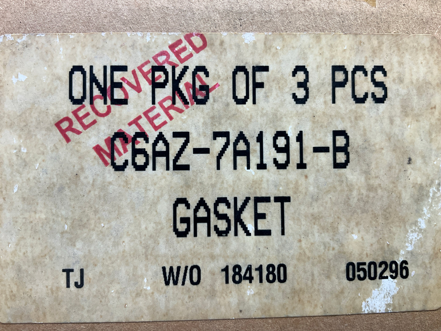 NEW - OEM Ford C6AZ-7A191-B Automatic Transmission Oil Pan Gasket
