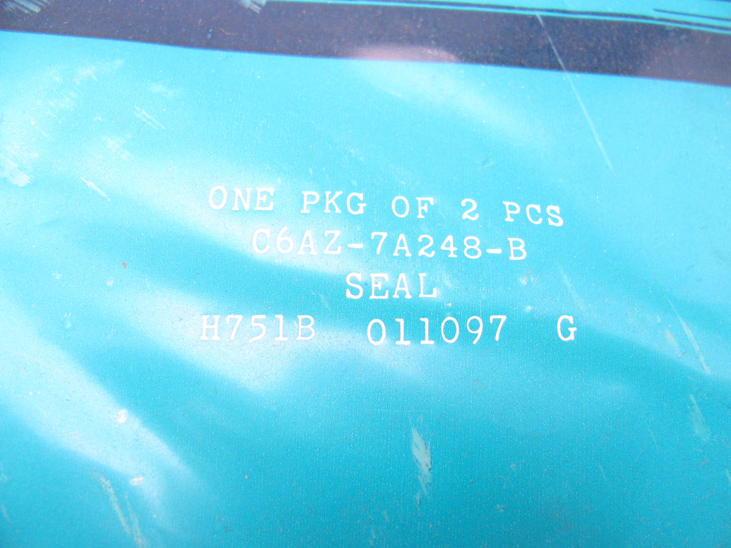 NEW - OEM Ford C6AZ-7A248-B Automatic Transmission Front Pump Seal 1966-1971 C6