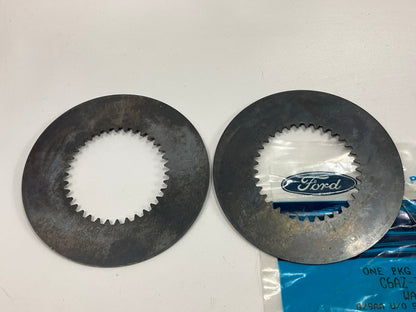 (2) NEW - OEM Ford C6AZ-7D066-B Auto Trans Input Shell Thrust Washer 1966-72 C6