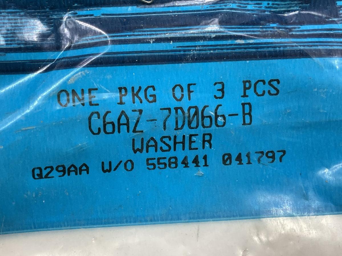 (2) NEW - OEM Ford C6AZ-7D066-B Auto Trans Input Shell Thrust Washer 1966-72 C6
