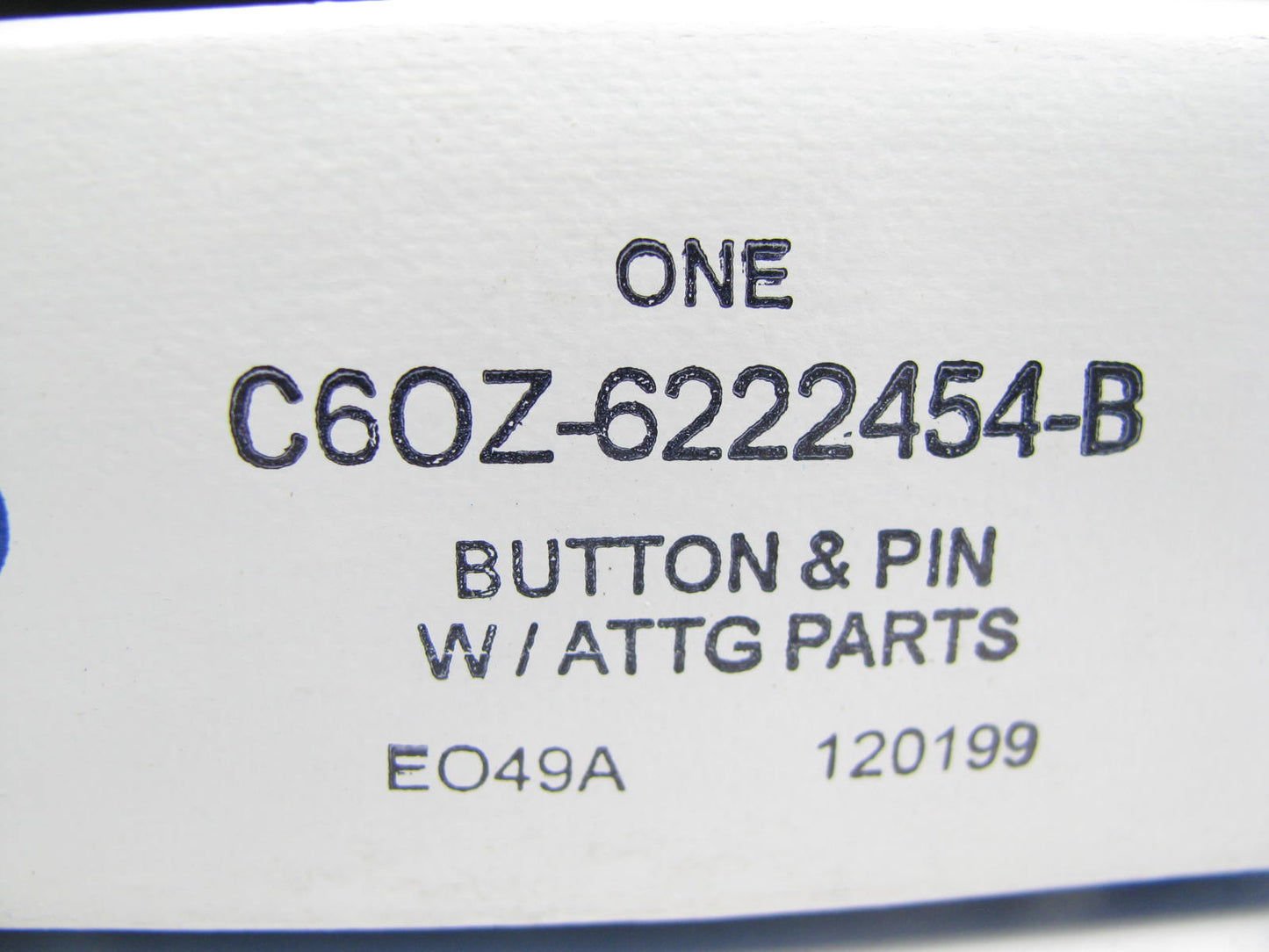 NEW - OEM Ford C6OZ-6222454-B Front Door Handle Button Kit 66-71 Fairlane Torino