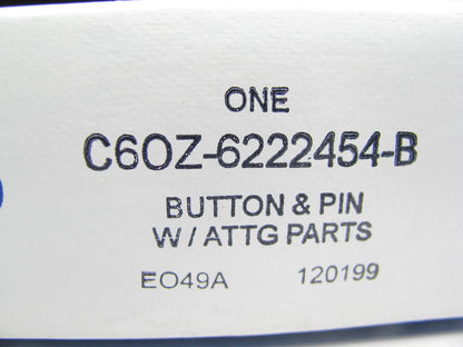 NEW - OEM Ford C6OZ-6222454-B Front Door Handle Button Kit 66-71 Fairlane Torino