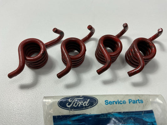 (4) NEW - OEM Ford C6TZ-2068-C Drum Brake Shoe Hold Down Spring