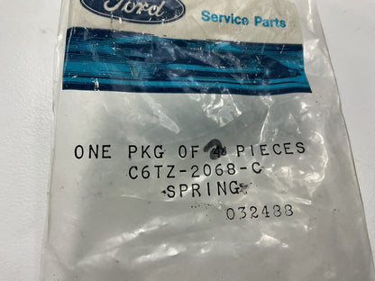 (4) NEW - OEM Ford C6TZ-2068-C Drum Brake Shoe Hold Down Spring