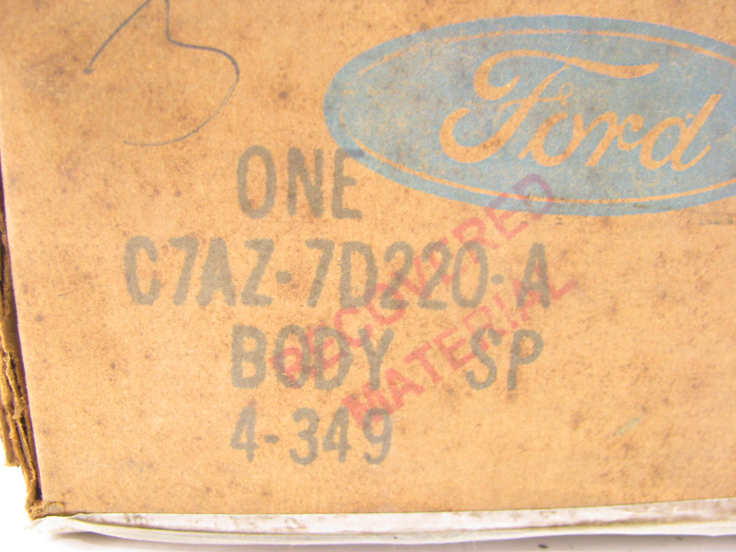NOS - OEM Ford C7AZ-7D220-A Auto Transmission Governor Support C6 W/ 3 Groove