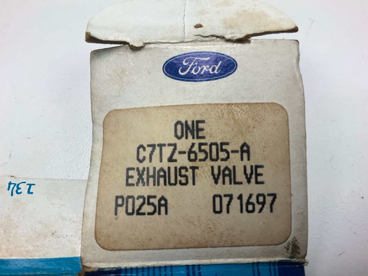 NOS - OEM Ford C7TZ-6505-A Exhaust Valve For 242 254 363 Dorset Diesel